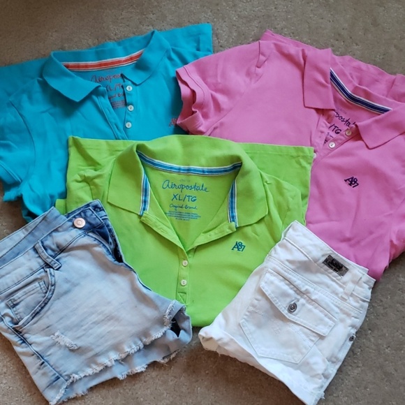 Aeropostale Tops - Womens aeropostale polo shirts  size XL